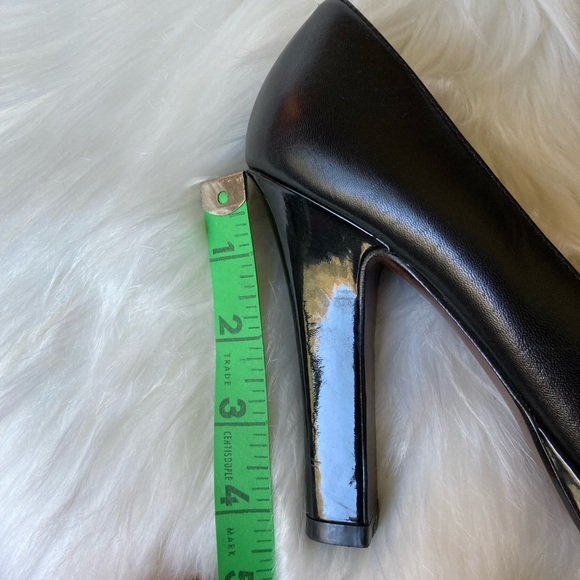 Cole Haan Black peep toe heels, 7 - Picture 14 of 15